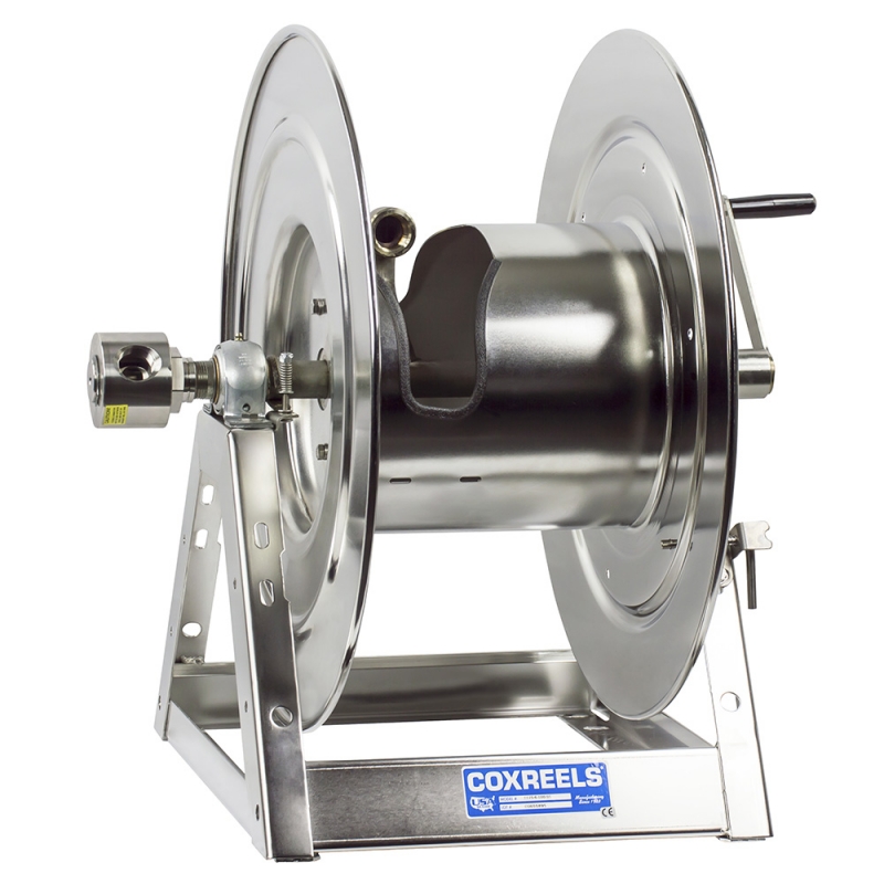 Stainless Steel Hand Crank Oil Hose Reel