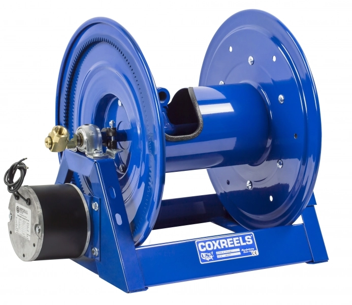 Dual Hose Bevel Gear Hand Crank Oil Hose Reel