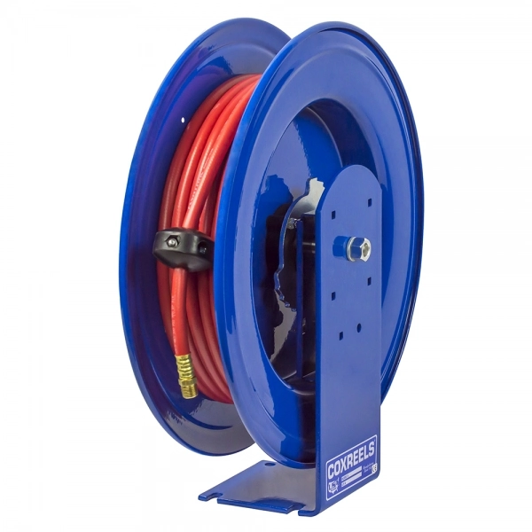 Enclosed Spring Rewind Air and Water Hose Reel