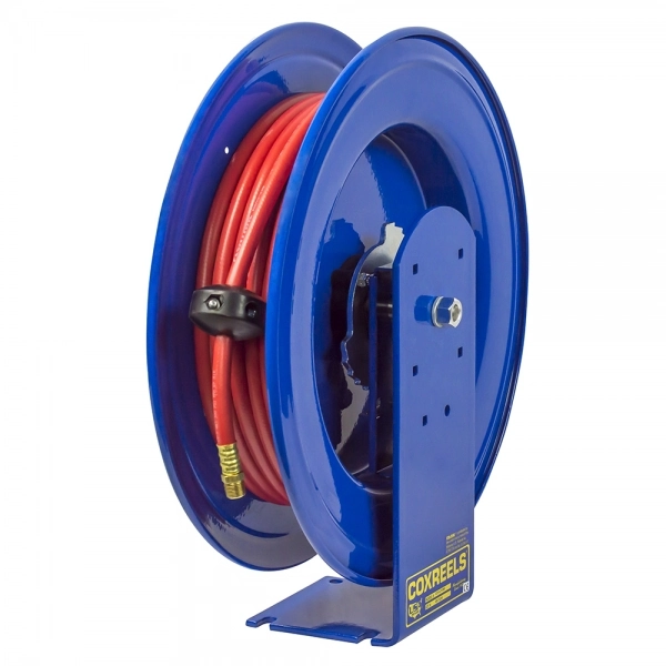 Safety Series Spring Rewind Grease Hose Reel
