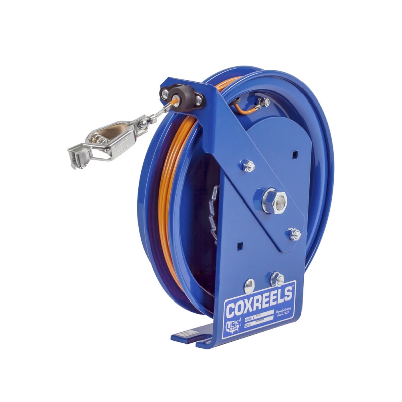 Coxreels SDL100 Spring Rewind Static Discharge Cable Reel