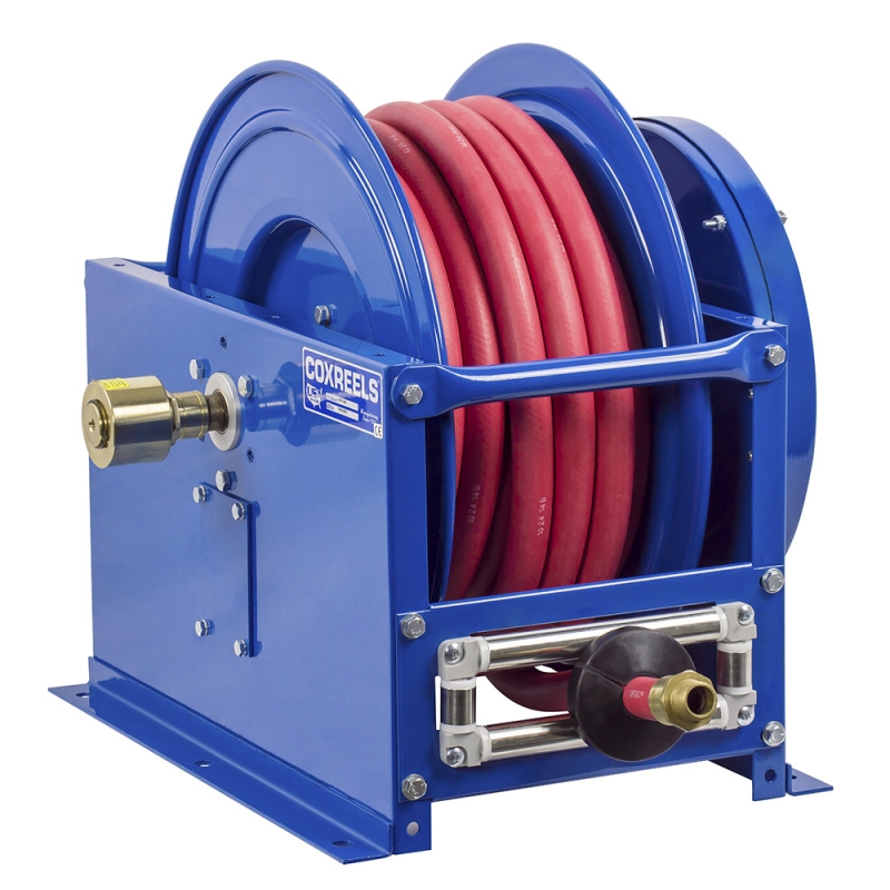 Single Hose Spring Rewind Fuel Hose Reel