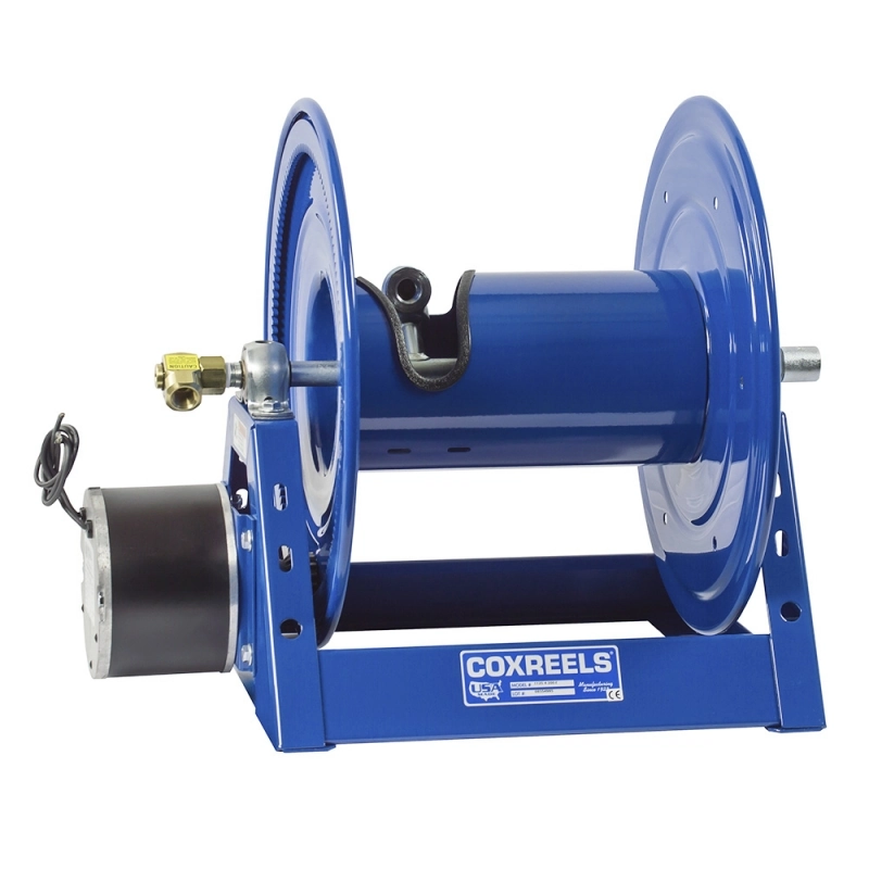 Explosion Proof 115V 1/2 HP Electric Rewind Oil Hose Reel