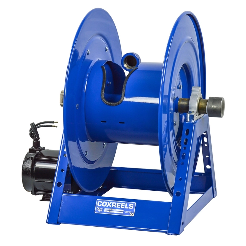 #4 Gast Air Motor Rewind Oil Hose Reel Image