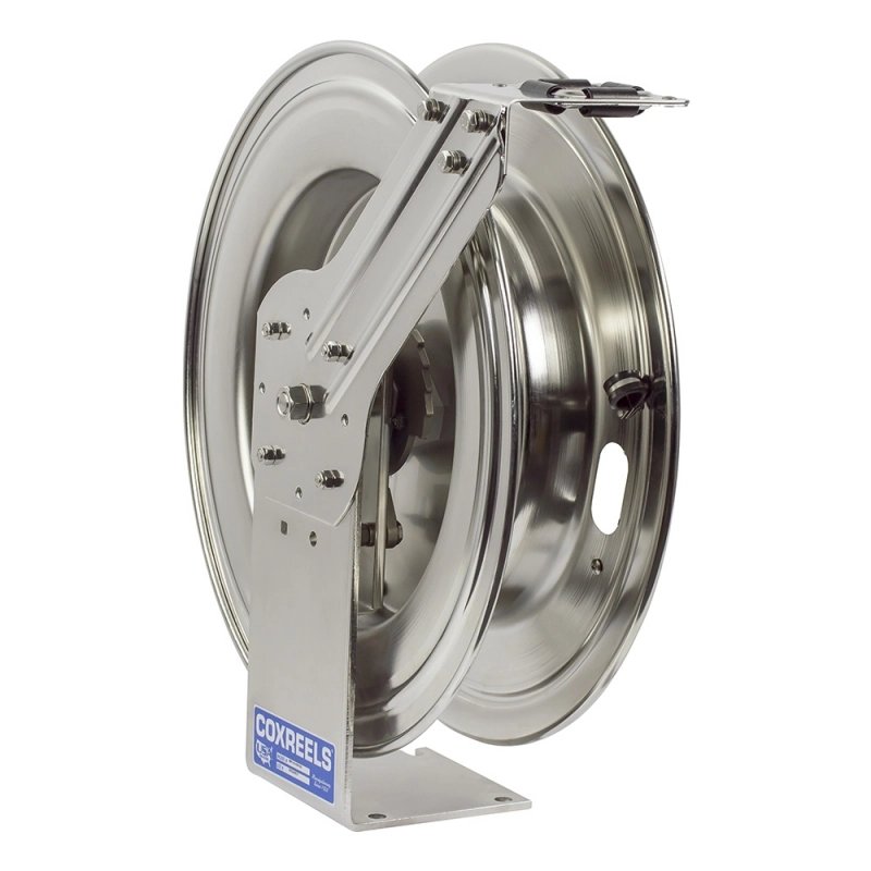 Stainless Steel Spring Rewind Oil Hose Reel