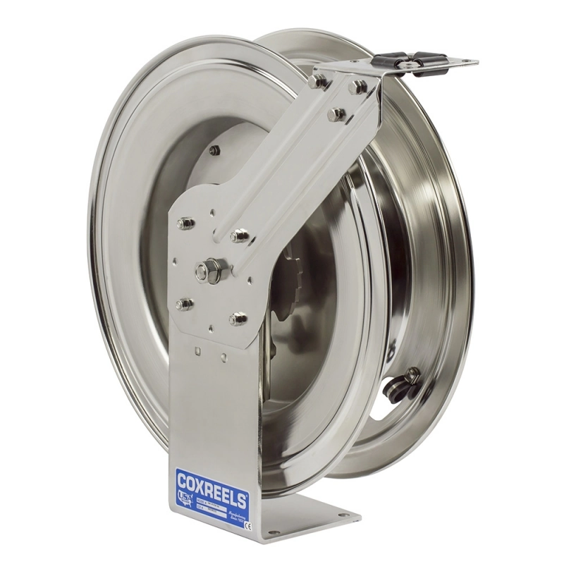 Stainless Steel Spring Rewind Air and Water Hose Reel