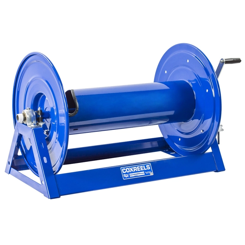 Bevel Geared Hand Crank Storage Hose Reel Image
