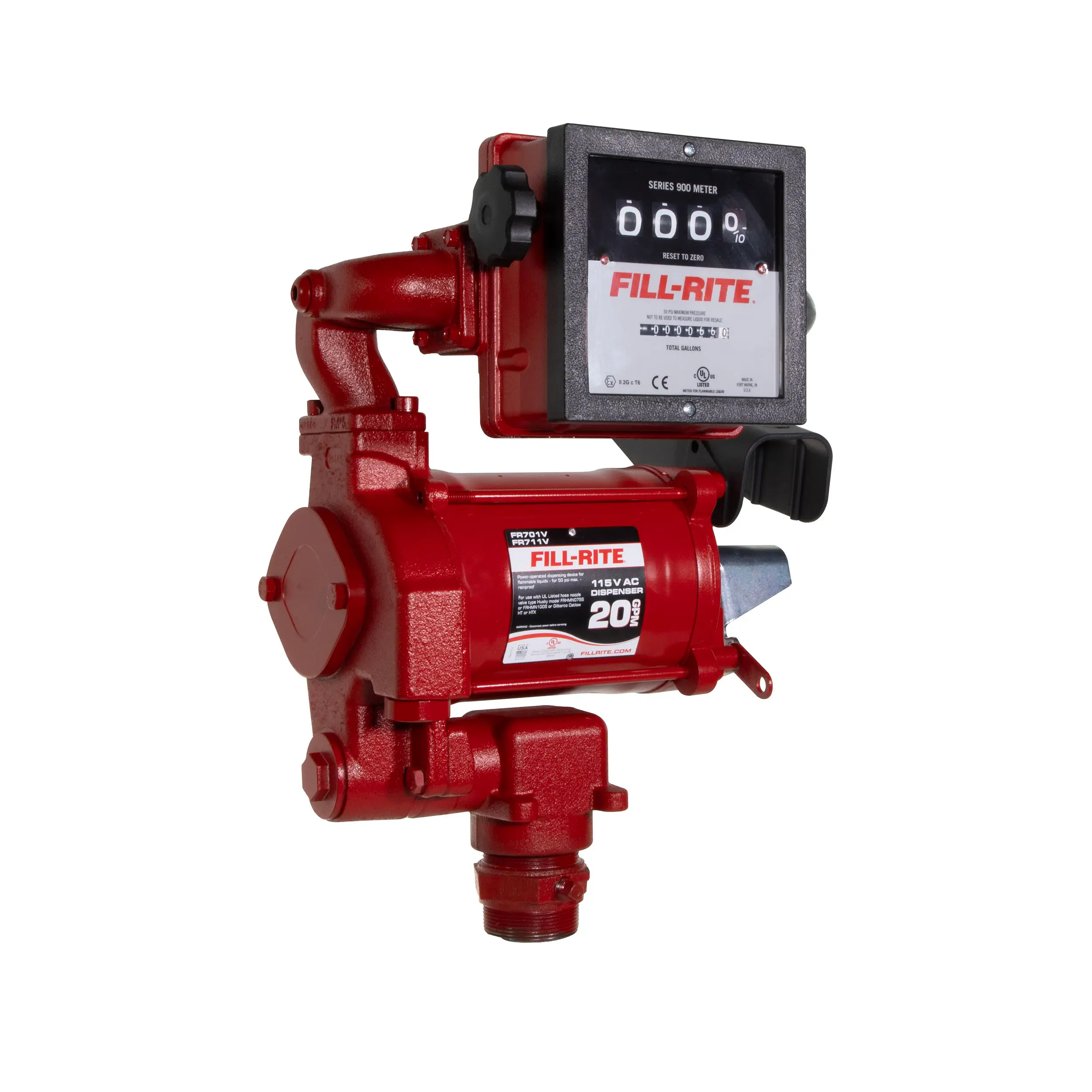 20 GPM, With 901C Meter (Gallons)