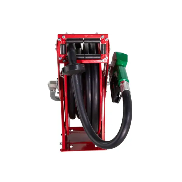 Retractable Fuel Hose Reel with Auto Nozzle