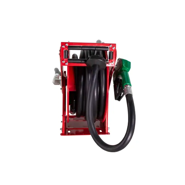 Retractable Fuel Hose Reel with Auto Nozzle