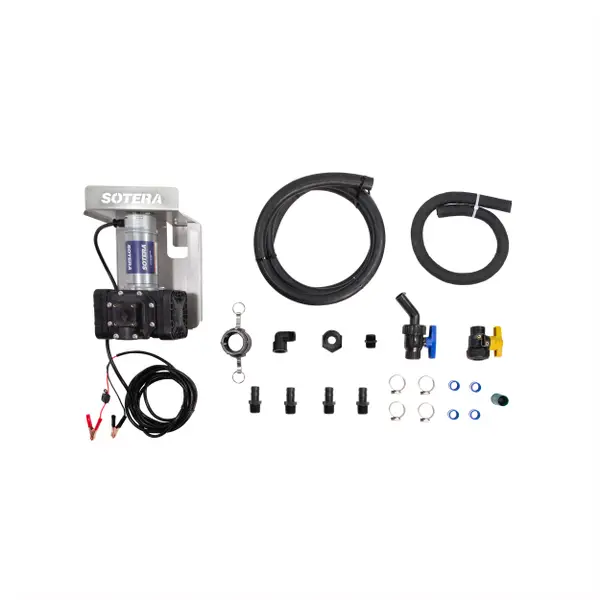 12V DC Chemical Transfer Pump IBC Mount Package