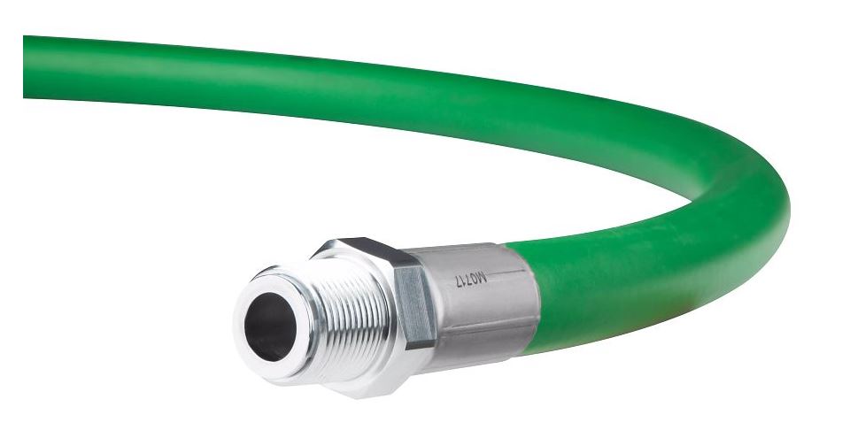5/8 in. x 9-1/2 ft. Green, Swivel on One End