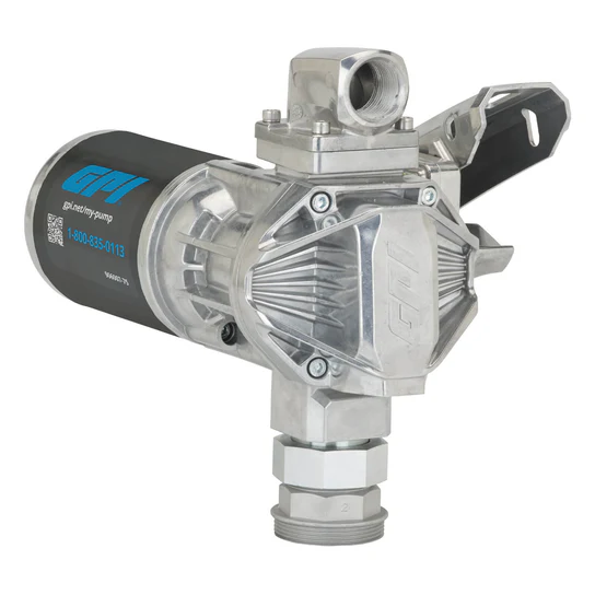 20 GPM, 1 in. NPT Inlet/Outlet, Export-Pump Only, Compatible with Aviation Fuel (AVGAS/Jet A)