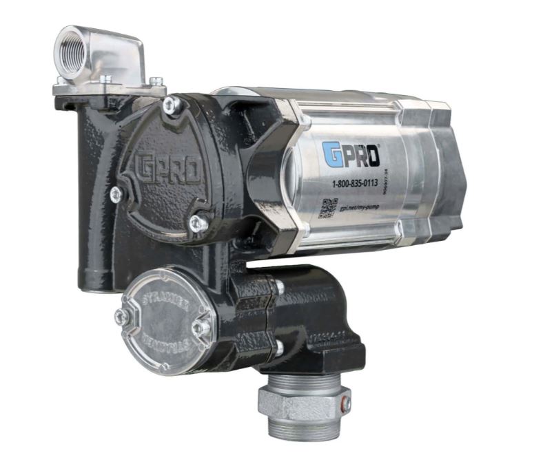 20 GPM, 1 in. Inlet/Outlet, Compatible with Aviation Fuel (AVGAS/Jet A)