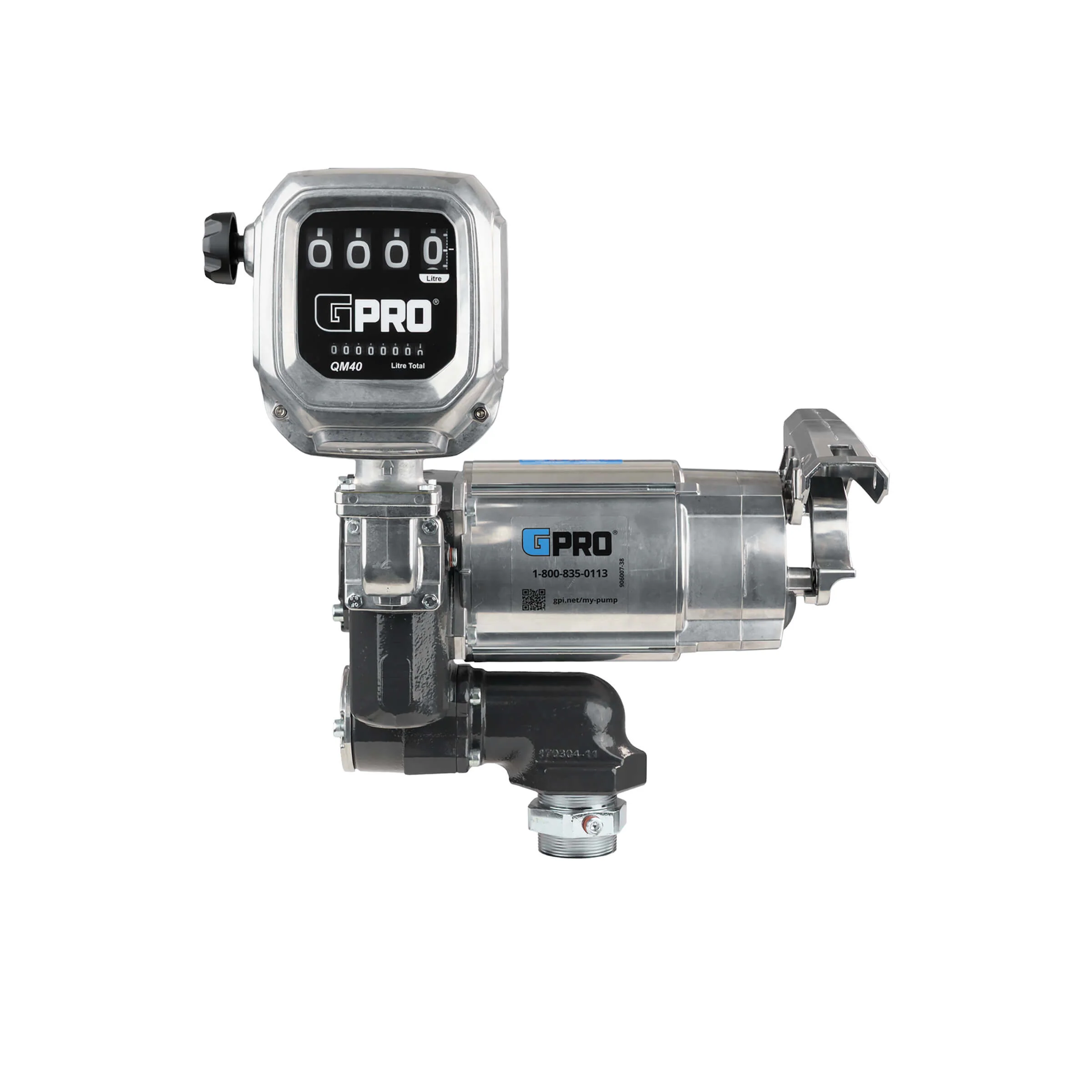 Model: V35-115PO+QM40-L8N, GPRO 120V Fuel Transfer Pump with QM Meter
