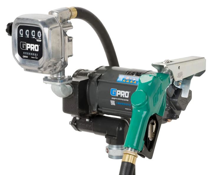 30 GPM, 1-1/4 in. NPT Inlet/1 in. NPT Outlet, with Automatic Nozzle, Gallon Readout