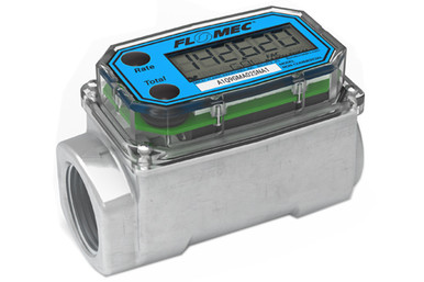1 in. FNPT Inlet/Outlet, Aluminum, 0.3-3 GPM