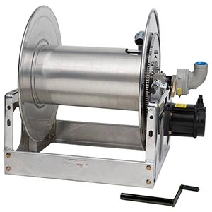 1-1/2 in. Inlet/Outlet, without Hose, 50 - 150ft. Hose Capacity, 600 psi, 1-1/2 in. Hose I.D.