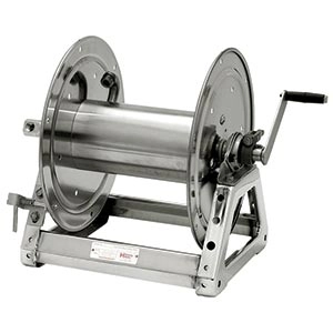 1/2 in. Inlet/Outlet, without Hose, 75 - 475ft. Hose Capacity, 3000 psi., 1/2 in. Hose I.D.