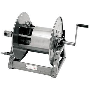 1 in. Inlet/Outlet, without Hose, 35 - 100ft. Hose Capacity, 1000 psi., 1 in. Hose I.D.
