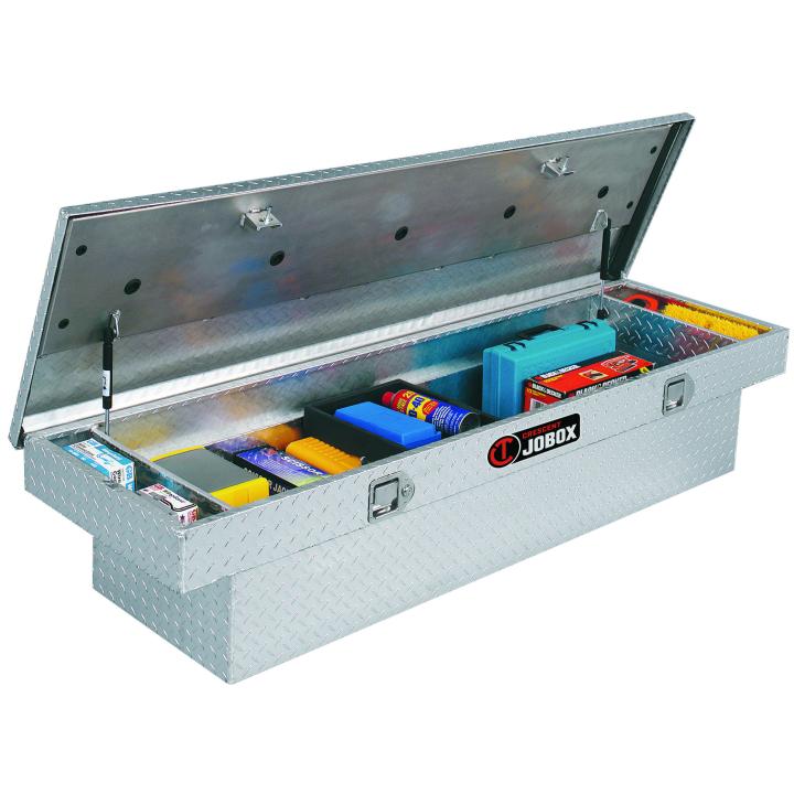 Aluminum or Black Aluminum, 69-1/8L X 20-1/4W X 17-1/4H