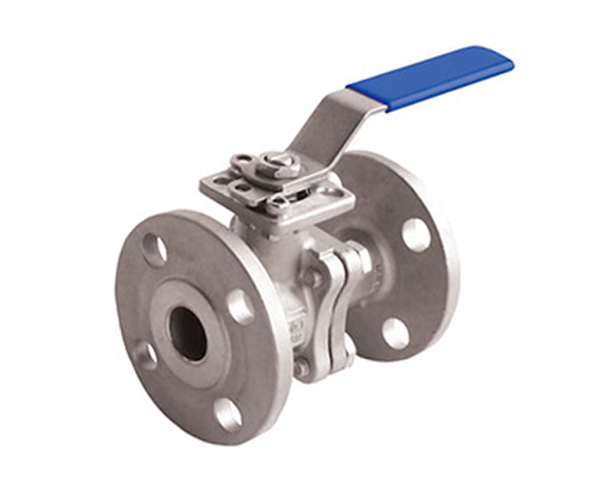 1/2 - 4 in. Stainless Steel, 2 Piece, Full Port, Flanged Connection, Class 150 with ISO Mounting Pad