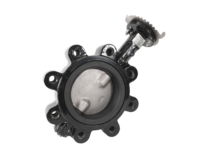 2 - 24 in. Epoxy-Coated Ductile Iron Body, Stainless Steel Disc