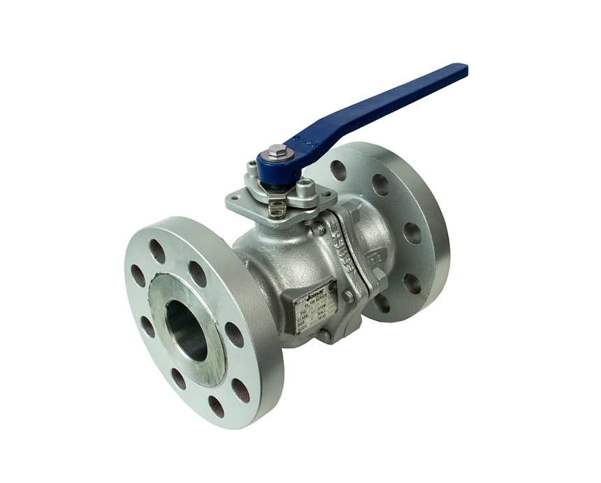 2 - 8 in. Full Port, 2 Piece, Flanged Connectoin, Class 300, Stainless Steel Ball and Stem