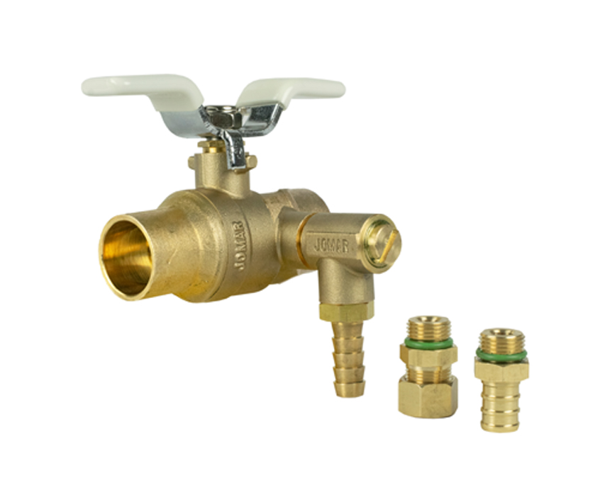 80 - 125 PSI, Lead Free Brass, Solder Connection, 600 WOG