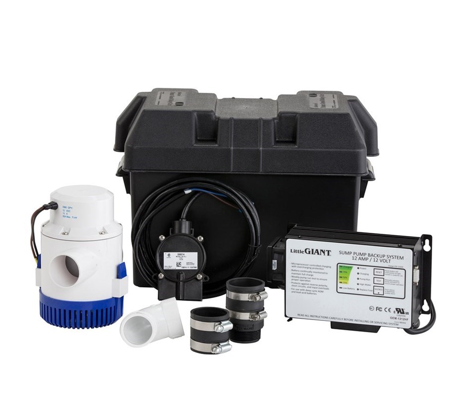 12V DC Automatic Sump Pump Back-Up System