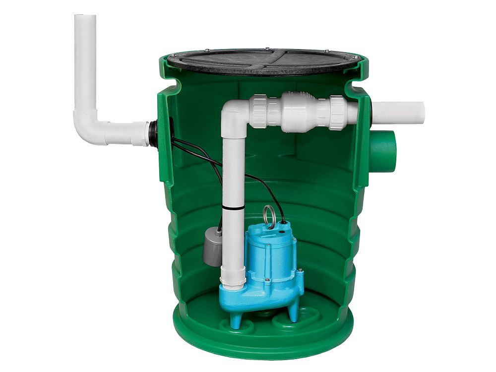 1 HP Grinder Pump, 2 in. Discharge