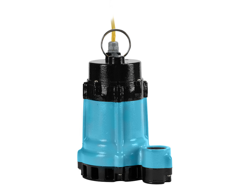 115 VAC, Manual Switch, 15 ft. Cord, 1.5 in. Discharge