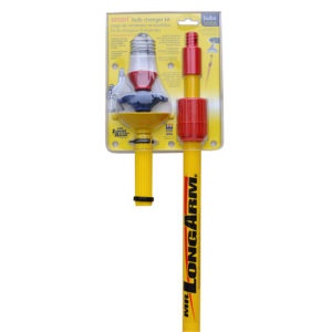 Large/Medium/Small Interchangeable Suction Cups. Up to 11ft. Reach