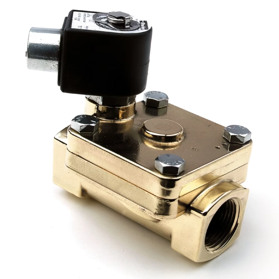 1 in., 110/50V-120/60V, EPDM Seals, Brass