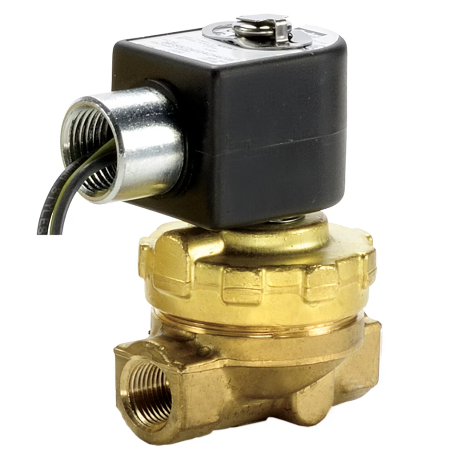 1/2 in., 110/50V-120/60V, PTFE Seals, Brass