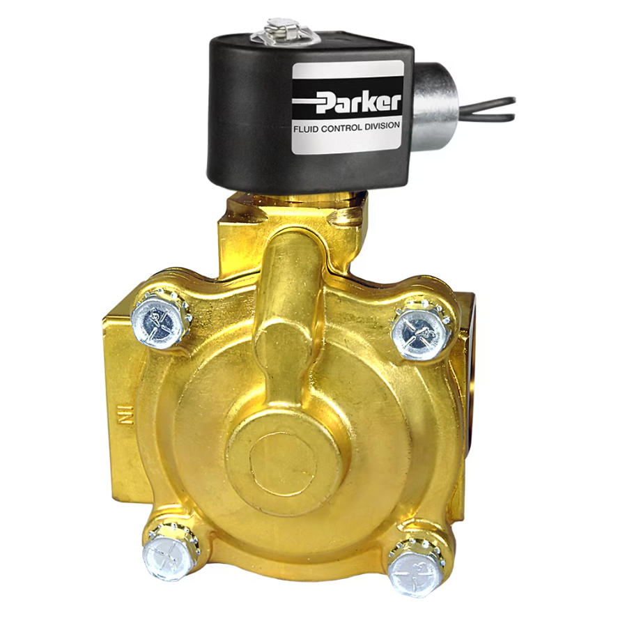 1 in., 24/60V, NBR Seals, Brass