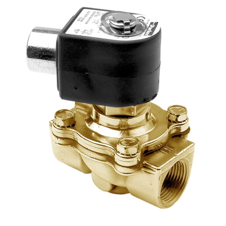 3/8 in., 24/60V, NBR Seals, Brass