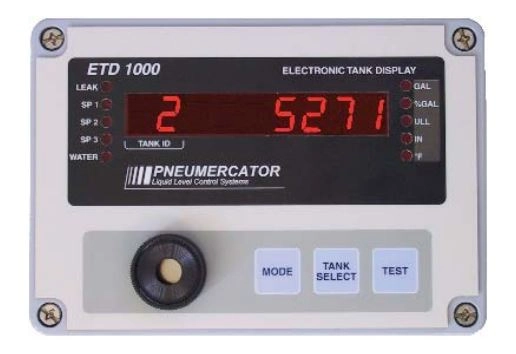 Max. 16 per TMS, NEMA 4X Encl., 115/230VAC Switchable, 50/60 Hz, English or Metric Units, Install up to 4000 ft. from console, connects via RS-485 Port