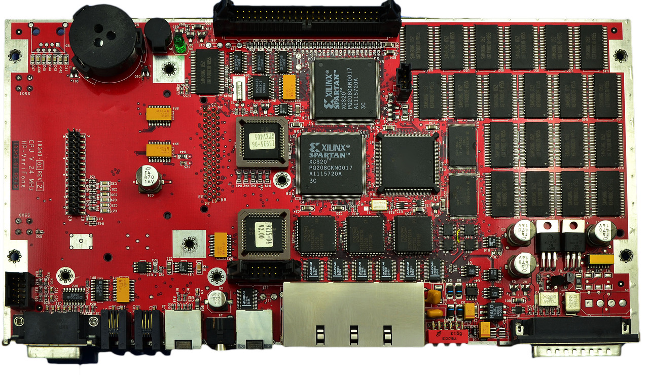 120 KEY CPU-5 RUBY MAIN BOARD, Fits Verifone [18342-01 OR -04] - $850. ...