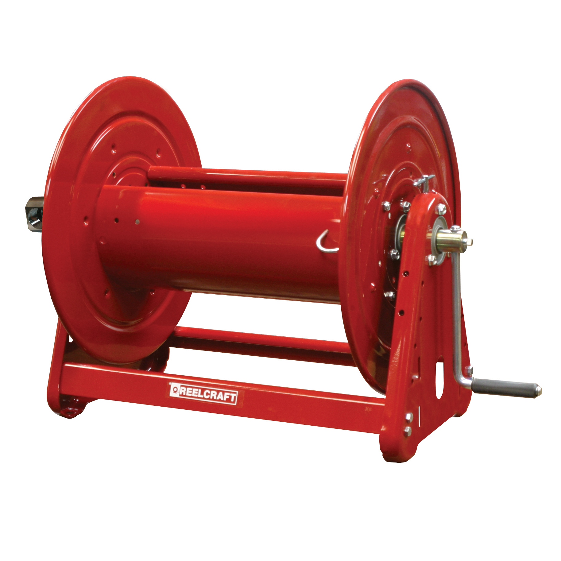 1 in. NPT Inlet(F)/Outlet(M), without Hose, 100 or 150 ft. Hose Capacity, 300 psi, 1 in. Hose I.D.
