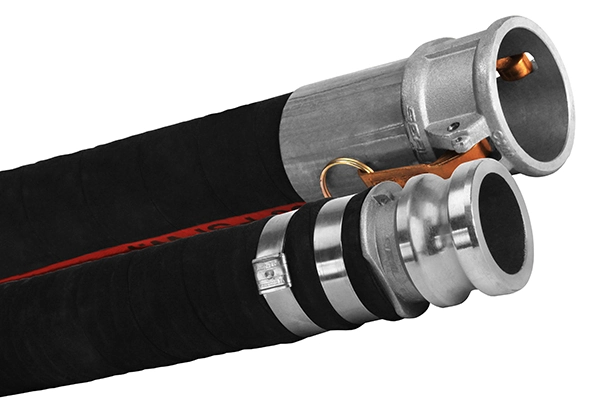 150 PSI Pressure 316 Stainless Steel Cam Lock C x C Tank Truck Hose Assembly Image