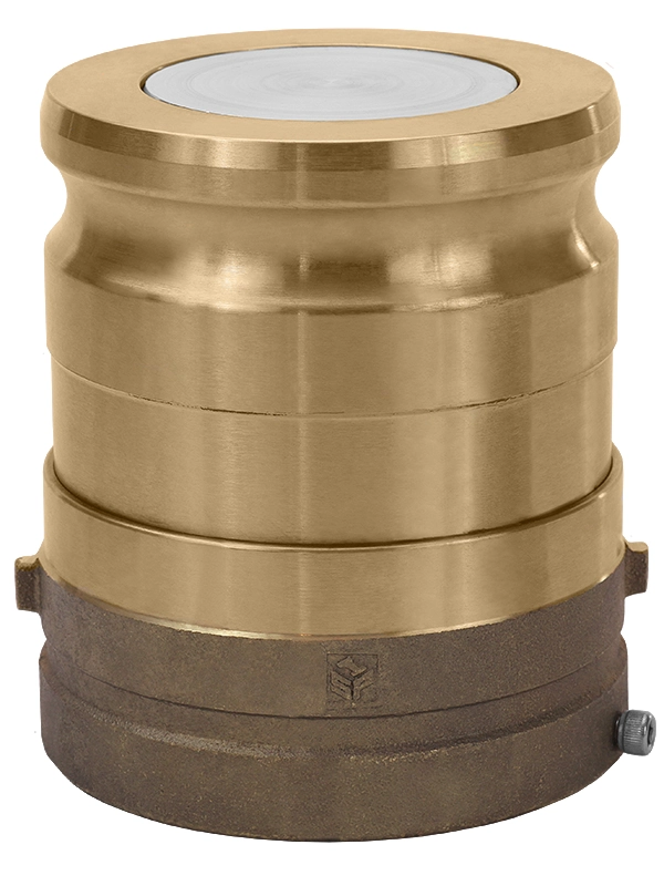 4 x 4 in., Brass