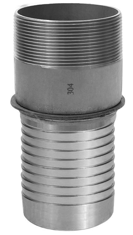 4 in. Hose Inner Diameter 304 Stainless Steel NPT