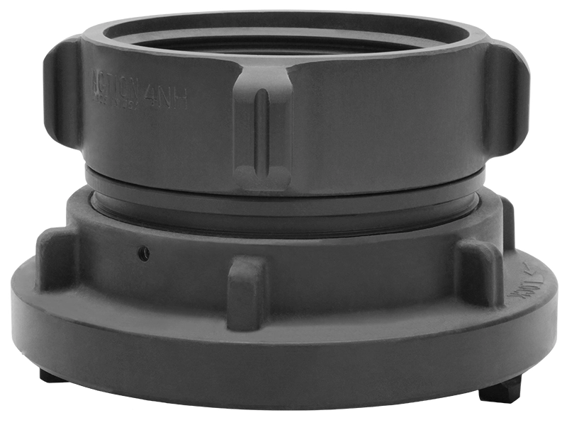 4 x 4 1/2 in. Hardcoat Aluminum Storz X RL Swivel Female