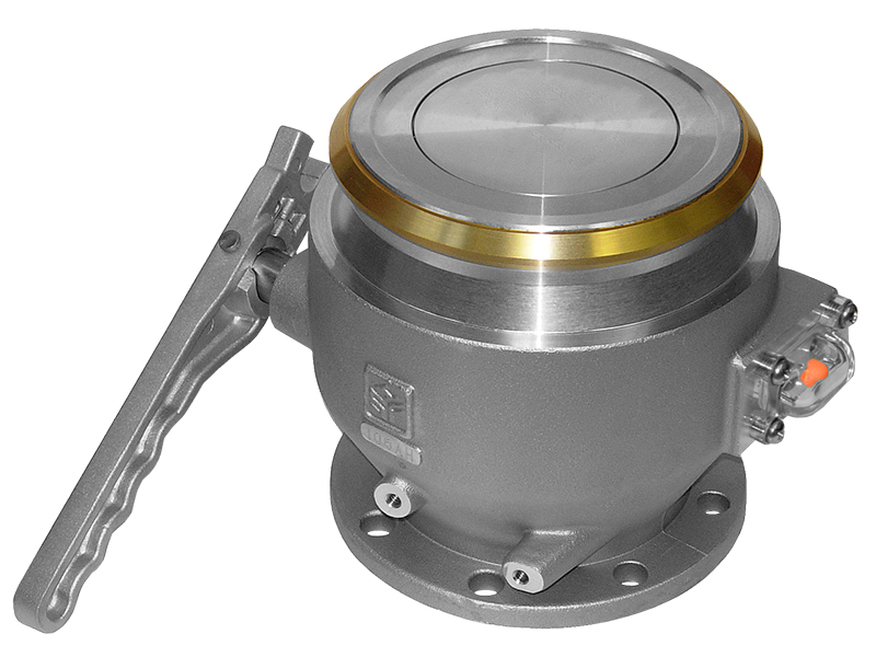 4 in., Optional Sight Glass or Self-Locking Handles