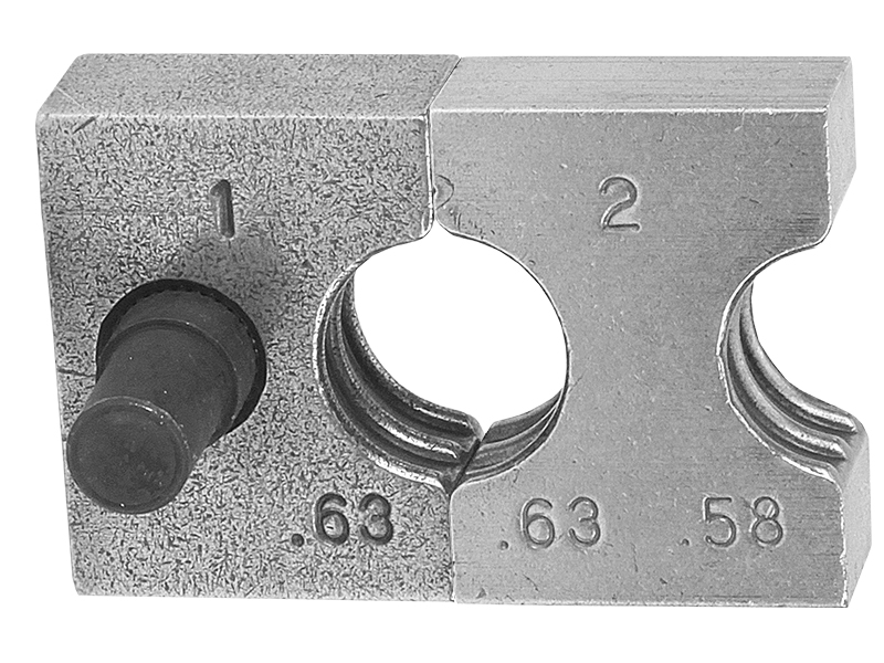 Die Sizes - 3041-1 thru 3041-5 & 3048-5