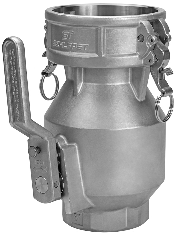 1-1/2 to 3 in. Size Aluminum Viton Coupler x Female NPT