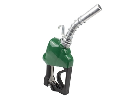 1 in. NPT Automatic Diesel Nozzle with 15/16 in. Spout For Transfer Pumps