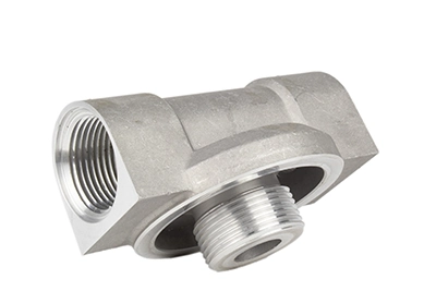 Aluminum Filter Head Adapter, 1 in. NPT, 1-3/8 in. - 12 UNF