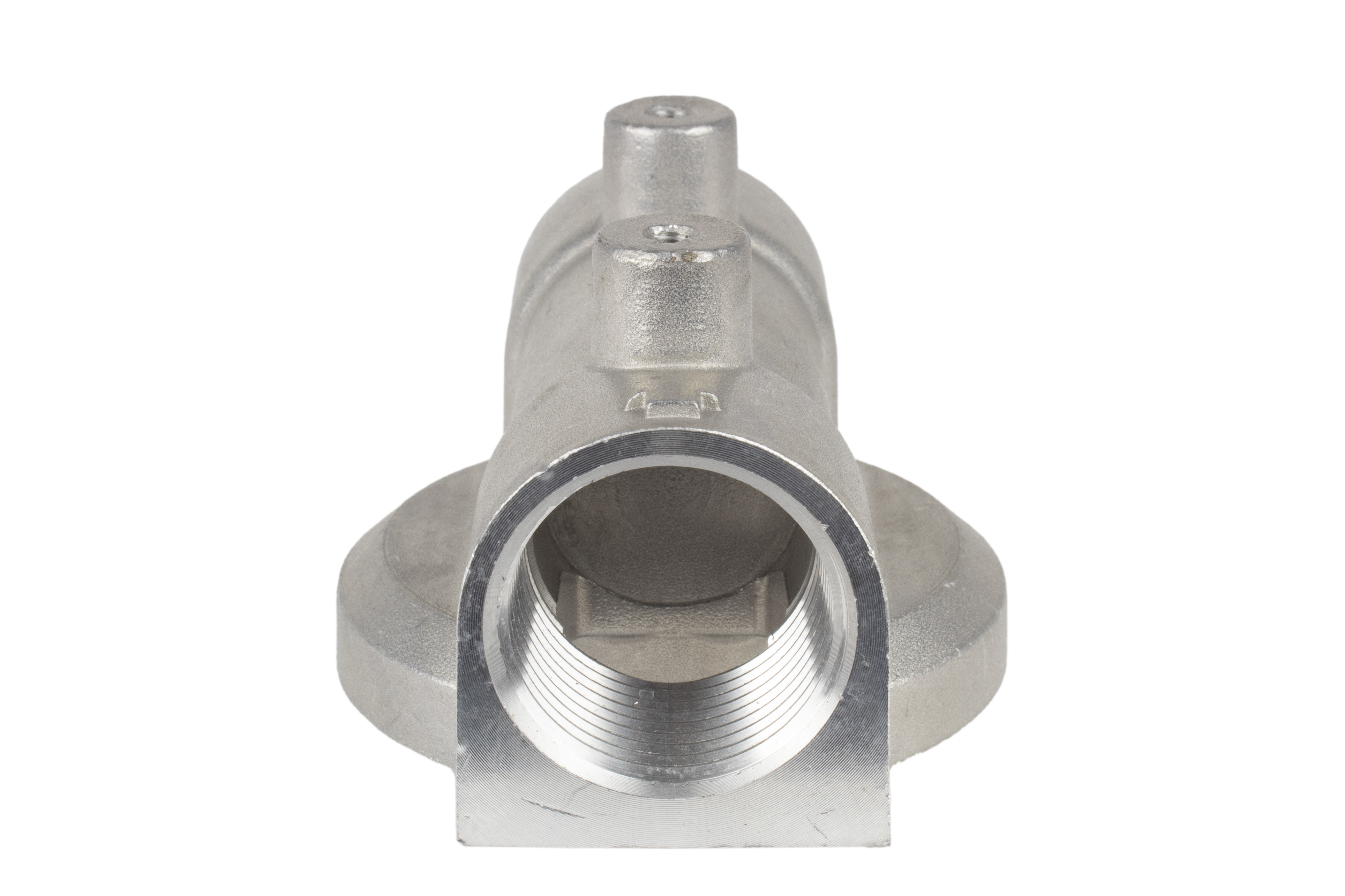 Aluminum Filter Head Adapter, 1 in. NPT, 1 in. - 12 UNF